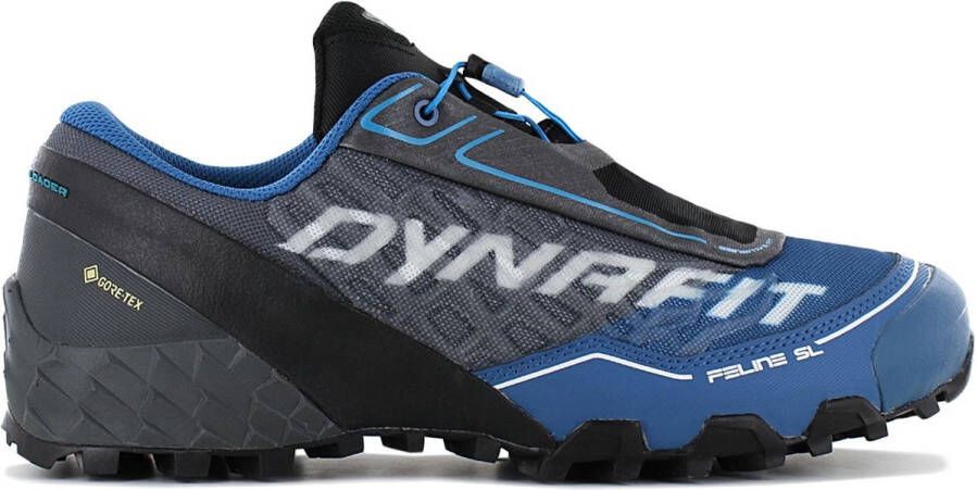 Dynafit Feline SL GTX GORE-TEX Heren Trail-Running Schoenen Hardloopschoenen Grijs-Blauw 64056