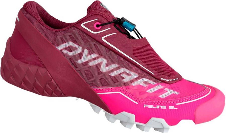 Dynafit Feline SL Trailrunningschoenen Beet Red Pink Glo Dames