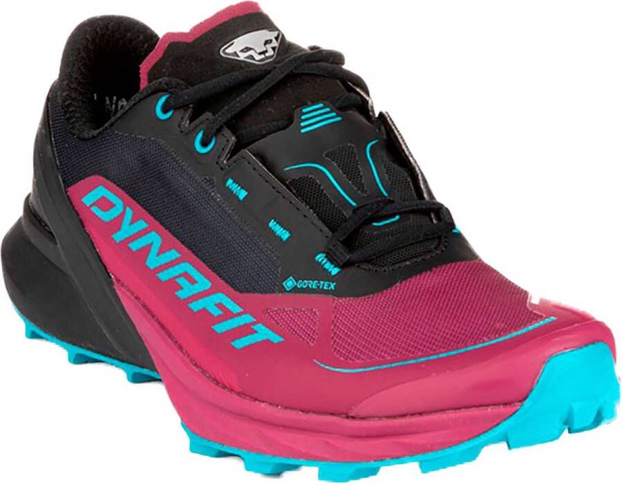 Dynafit Ultra 50 Goretex Trailrunningschoenen Dames Black Out Beet Red