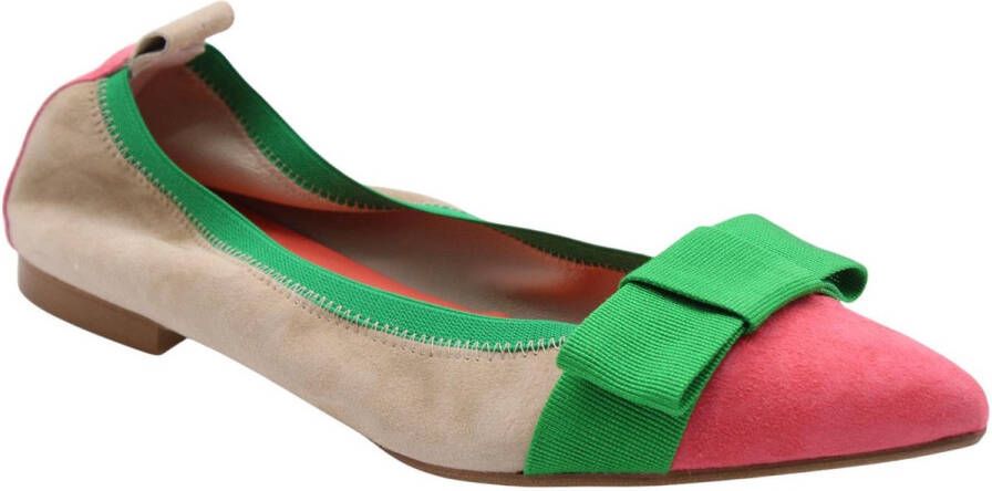 E mia Stijlvolle Ballerina's voor Vrouwen Green Dames