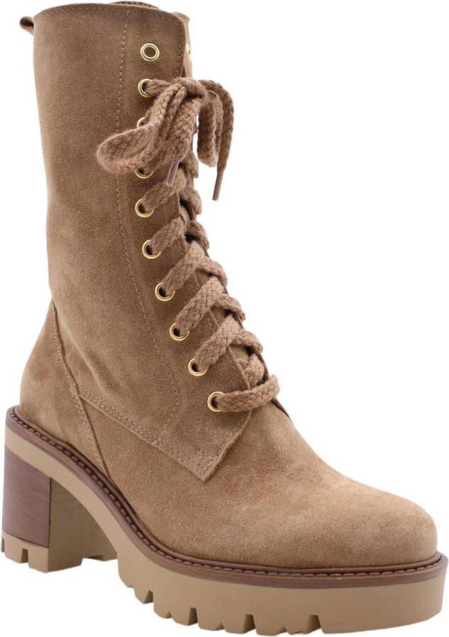 E mia Roer Bottine Stijlvolle schoenen Beige Dames