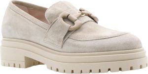 E Mia Dames Mocassins Beige