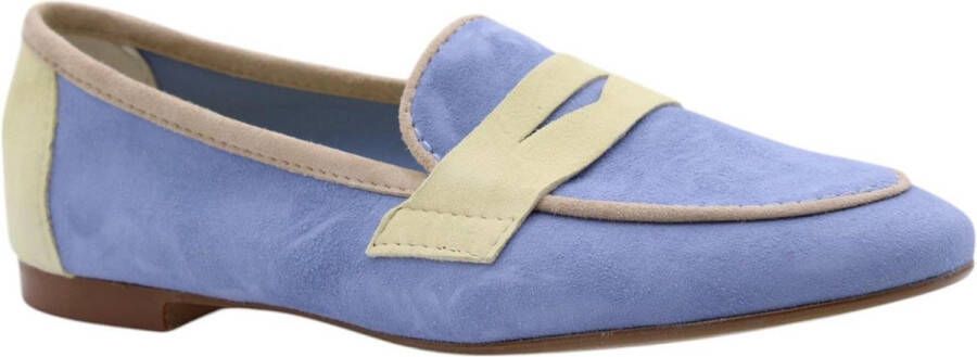 E mia Mocassin Aalbes Stijlvol Model Blue Dames