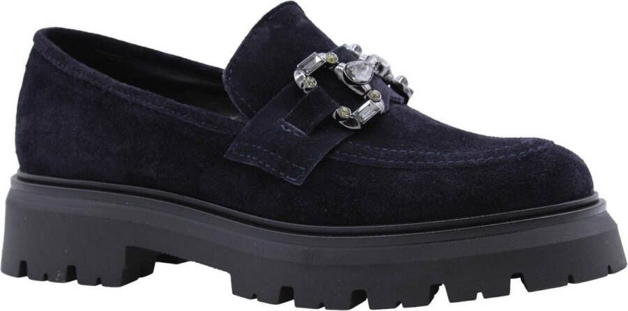E Mia Mocassin Blauw