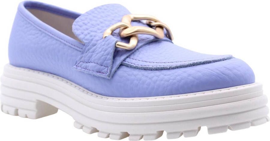 E mia Mocassin Aalbes Stijlvol Model Blue Dames
