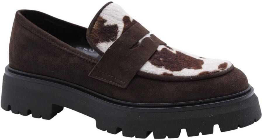 E Mia Mocassin Donkerbruin