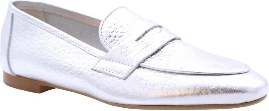 E mia Stijlvolle Moccasin Loafers voor Vrouwen Gray Dames