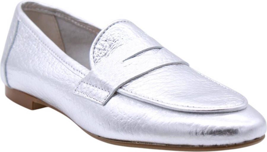 E mia Stijlvolle Moccasin Loafers voor Vrouwen Gray Dames