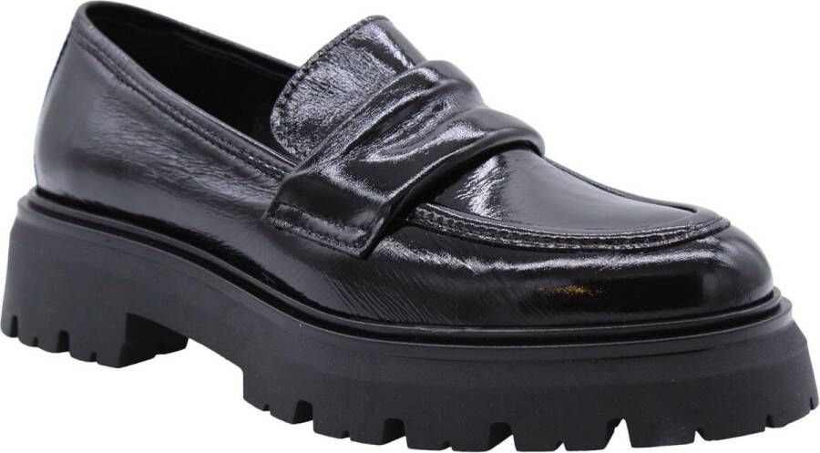 E mia Klassieke Mocassin Schoenen Black Dames
