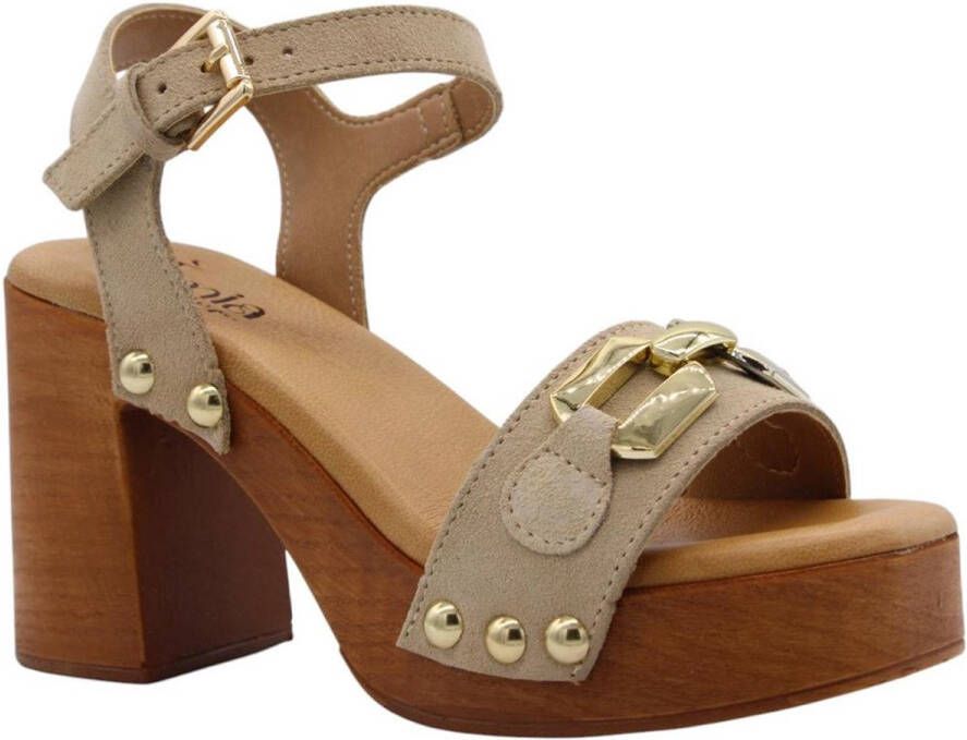 E Mia Sandaal Beige