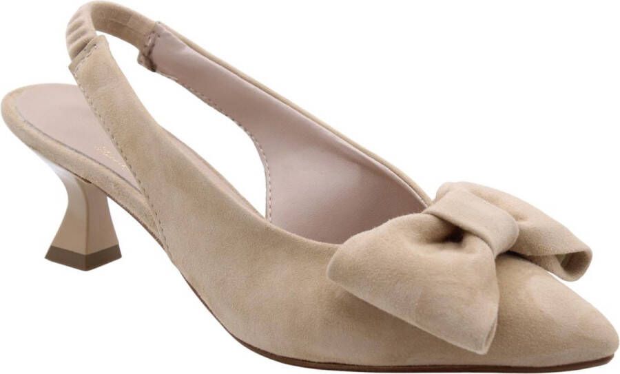 E Mia Slingback Beige