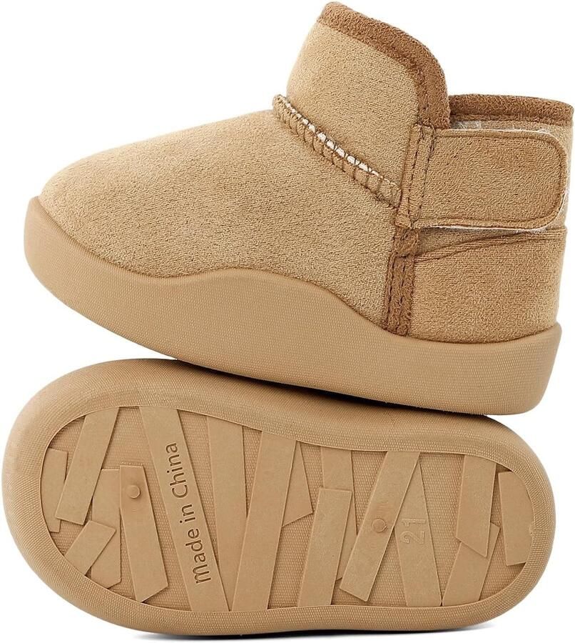 1-5 jaar babyschoenen en babyschoenen voor winter eerste stappen warm en eenvoudig te bevestigen