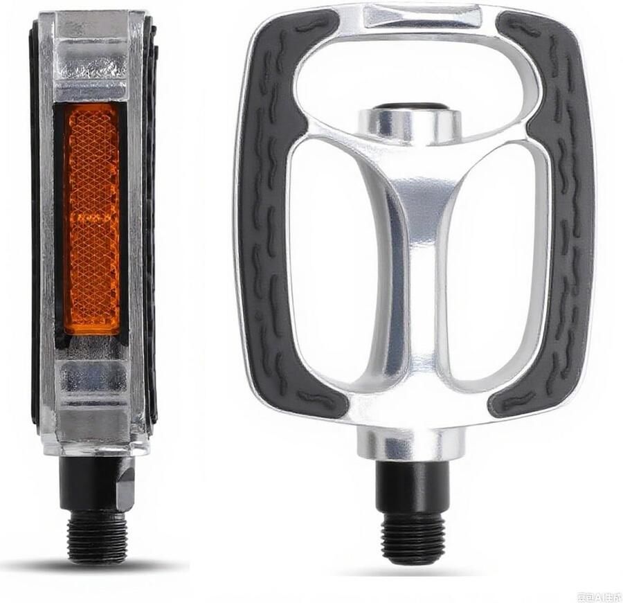 1 paar antislip fietspedalen breed platform voor MTB racefiets stadsfiets en trekkingfiets