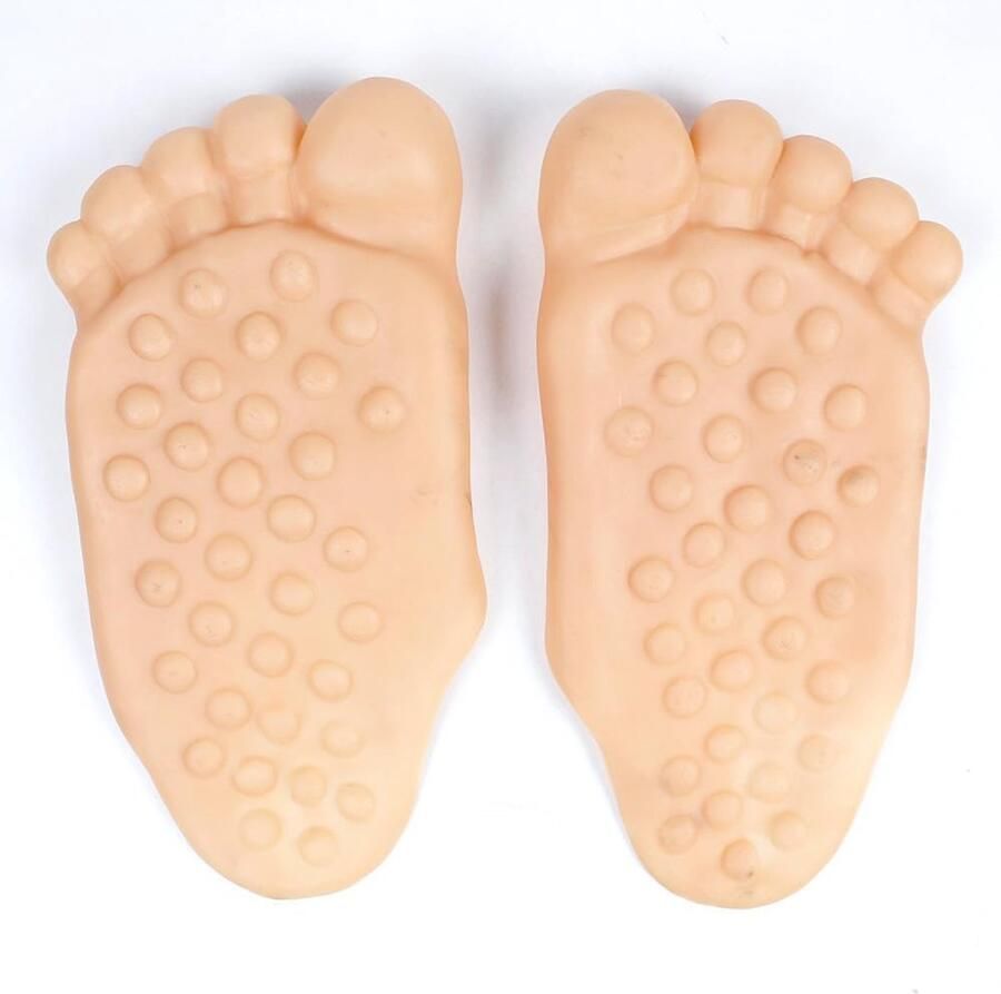 1 Paar Halloween Barefoot Grappige Voeten Slippers Voor Kerstfeest Kostuum Cosplay