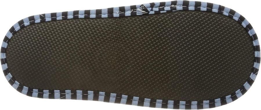 1 Paar Opvouwbare Travel Slippers Draagbare Gestreepte Spa Slippers Wegwerp Wasbaar Binnen Zacht Katoen Anti-slip Slippers met Opbergtas voor Travel Hotel Home