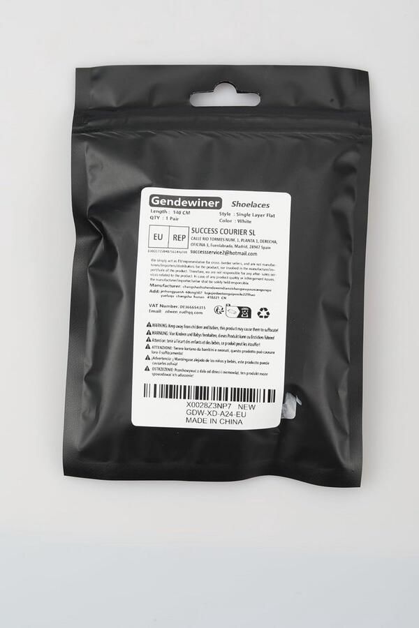 1 Paar Platte Schoenenveters voor Sneakers en Sportschoenen Duurzaam en Stijlvol