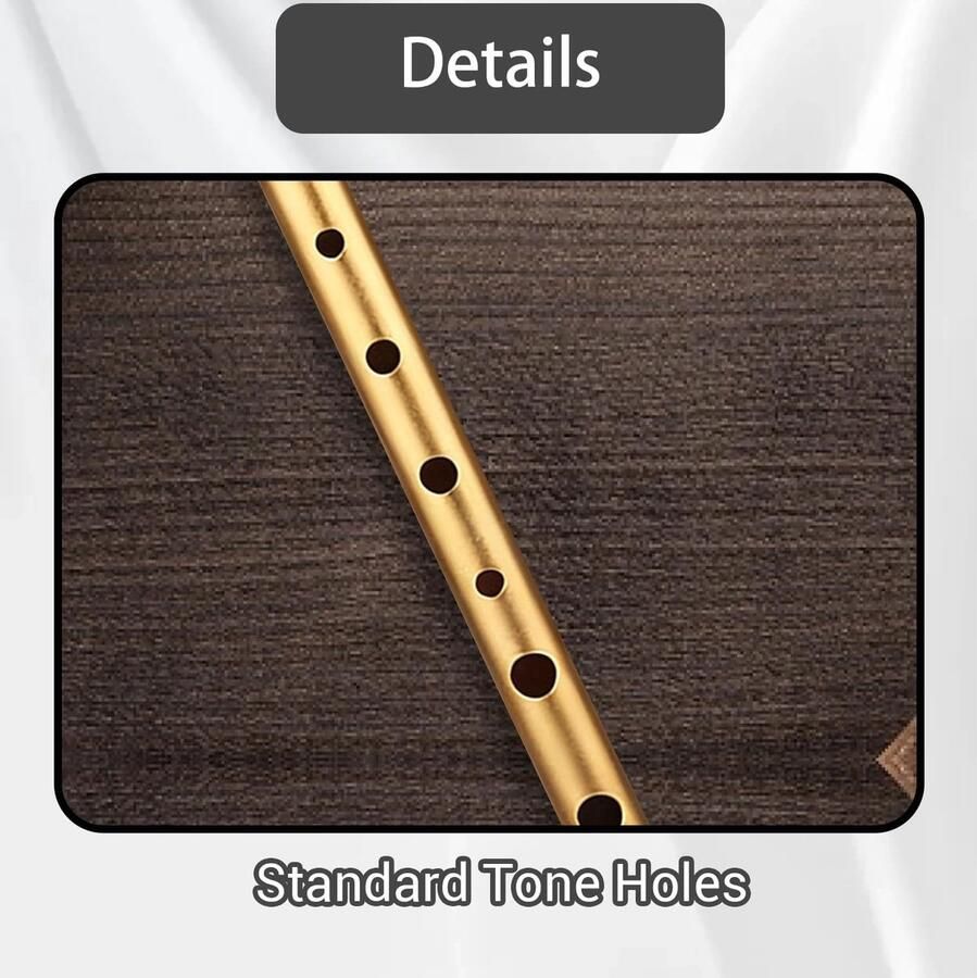 1 Stuk Ierse Tin Whistle in D-toon Aluminiumlegering Traditionele