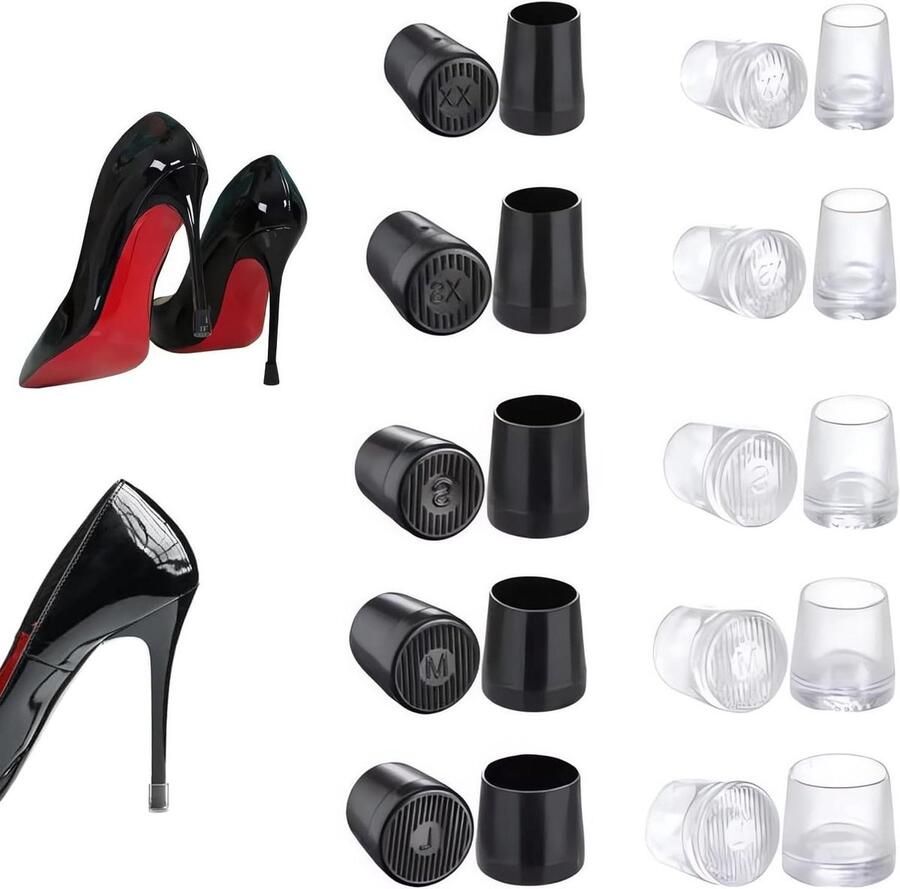10 paar hakbeschermers bescherming voor damesschoenen hoge hakken bruiloft & dansschoenen activiteiten