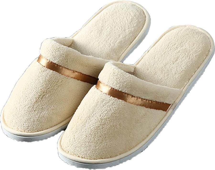 10 Paar Luxe Hotel Slippers Unisex Gesloten Teen Comfort voor Gasten en Reizen