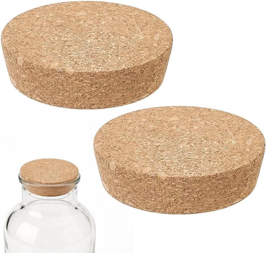 10 stuks grote kurkstops kurkdeksels van 6 9 ~ voor potten natuurlijke zachte houten wijnfles vervangende stoppers taps toelopende kurken pluggen voor thuis bar keuken
