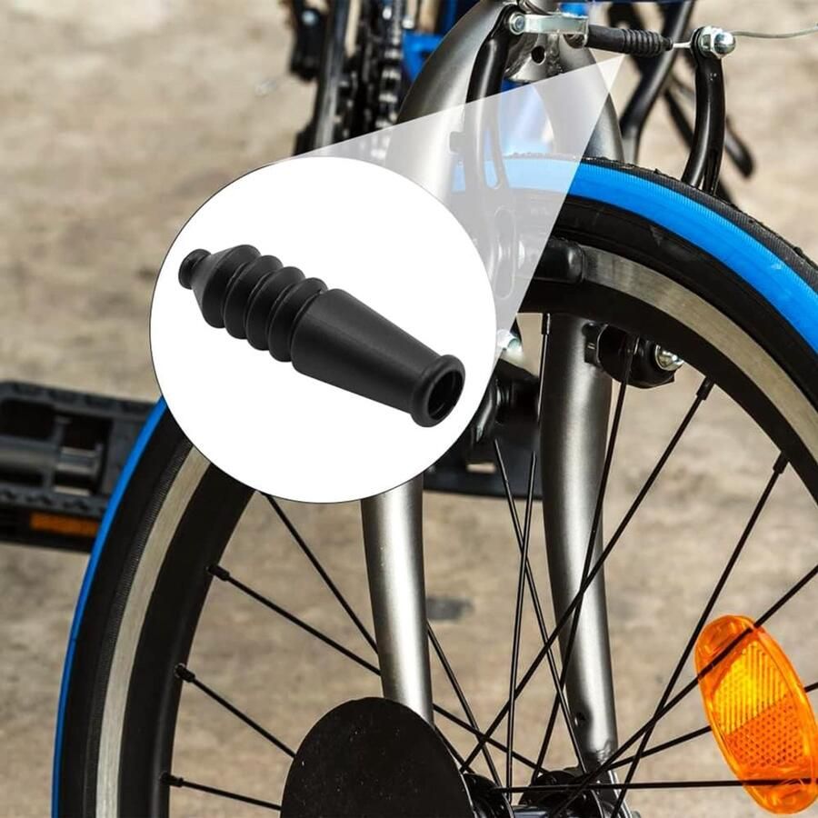 10 stuks rubberen balgafdichtingsrubbers fietsremaccessoires universele balg van rubber voor de meeste fietsen