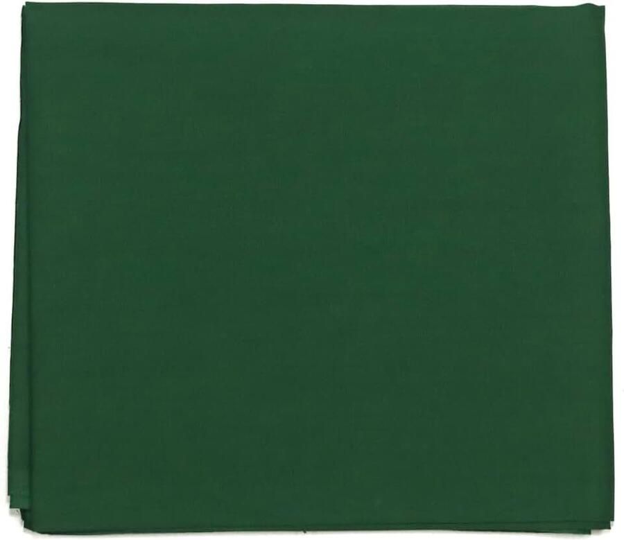 100% katoenen popeline katoenen doek voor Puja Hindu Pooja God Aasan kokosnoot standbeeld Shankh Wrap (Groen 1 Yard)