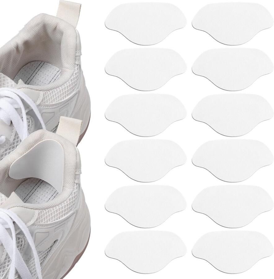 12 Stuks Patches voor Schoenen Heelpads voor Reparatie Kit voor Het Dichten van Gaten in Sportschoenen en Leren Schoenen