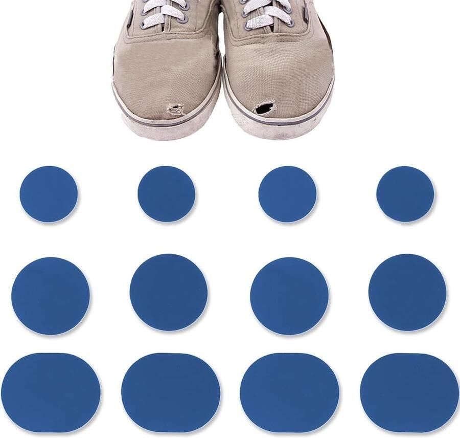 12 Stuks Schoenreparatie Patches voor Hielbescherming Zelfklevende Stickers voor Sneakers en Leren Schoenen