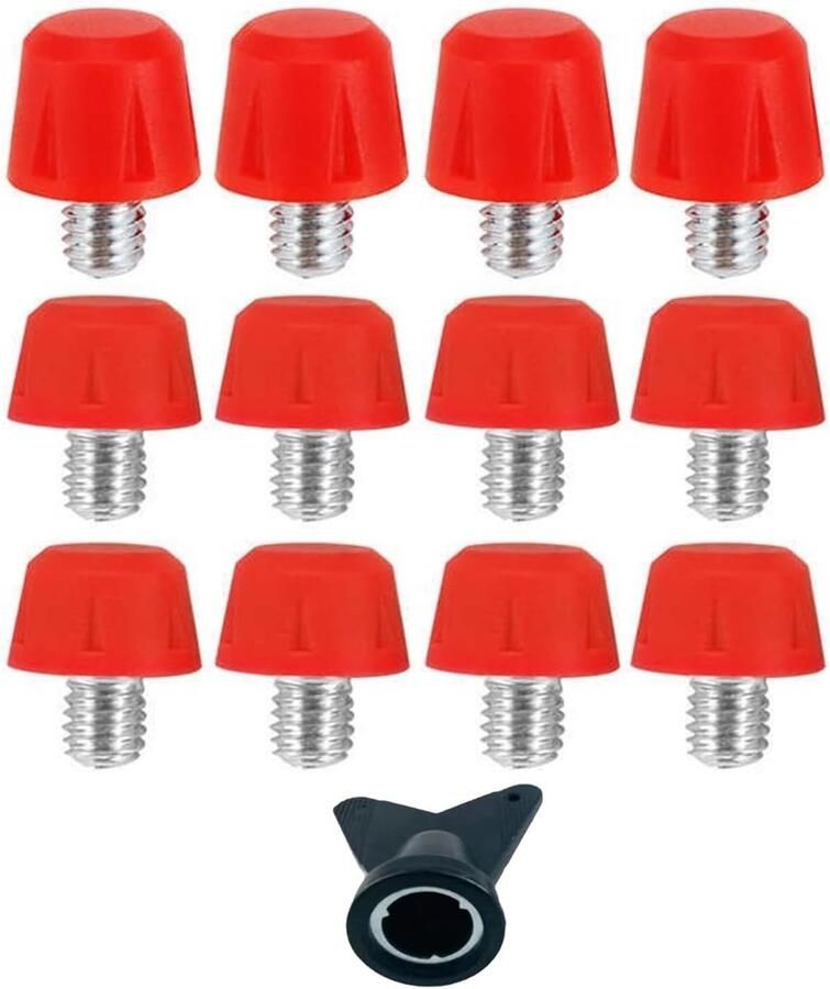 12 Stuks Vervangende Voetbalschoenen Spikes Schroefnagels voor en Ideaal voor Sport en Training