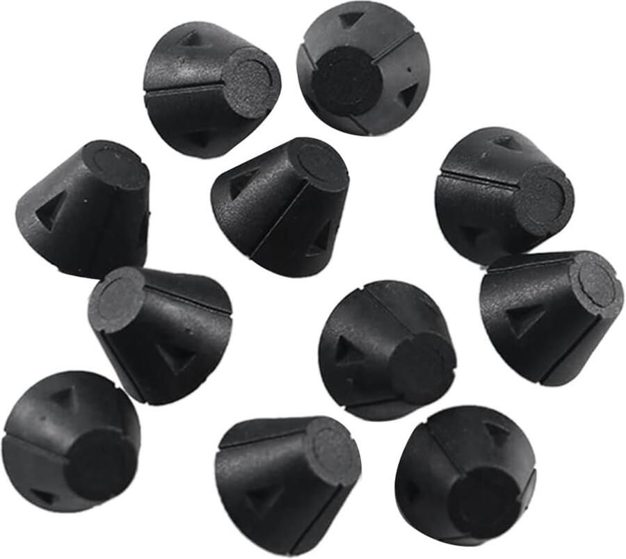 12 x Spikes voor Voetbalschoenen 13 mm Geschikt voor Voetbalschoenen met 5 mm Draad