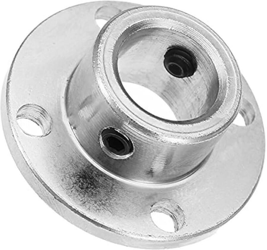 12mm Flens Koppeling Motor Gids As Lager Montage Staal Stijve Flens Koppeling