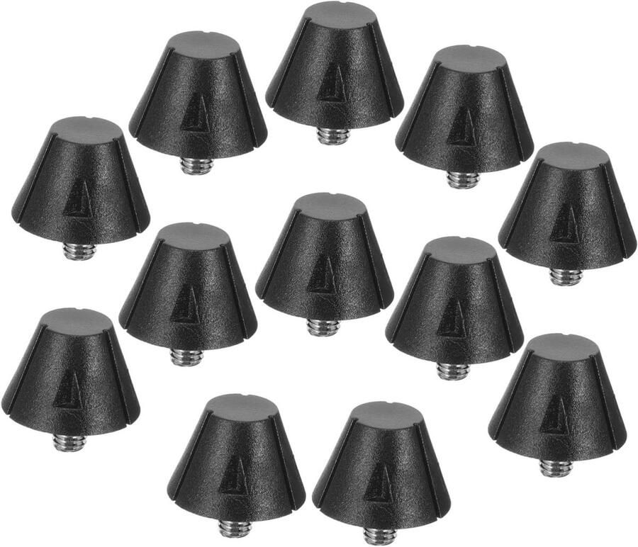 12Pcs Voetbal Spikes Loopschoenen Track Spike Voor Sprinten Schoenen Nagels Voetbal Schoenplaatjes Track Spikes nen Track Schoen Tpu Rubber Nagels