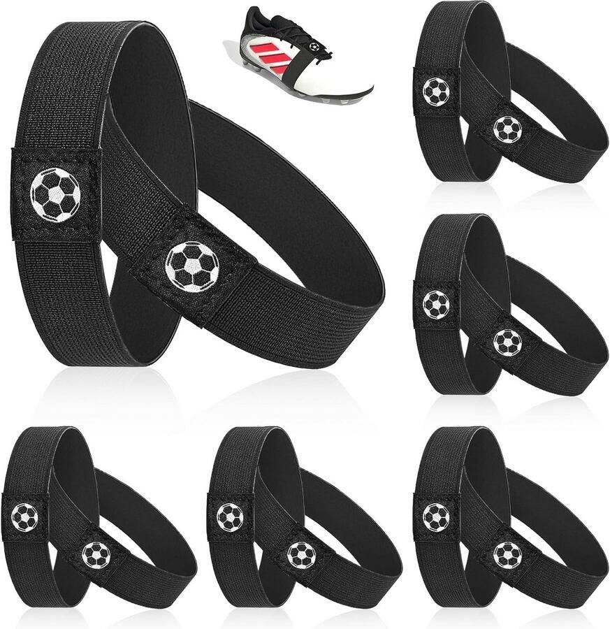 12x Siliconen Veters Voor Sneakers en Sportschoenen Nooit Meer Strikken