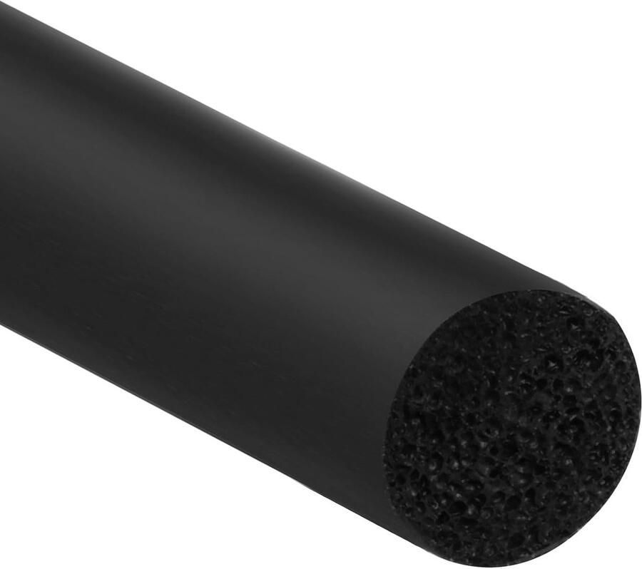 1 4 inch x 39 4 voet bakstang schuimtouw afdichtmassa scheurvoegenvulling rol afdichting weerstrips voor huisbouw zwart