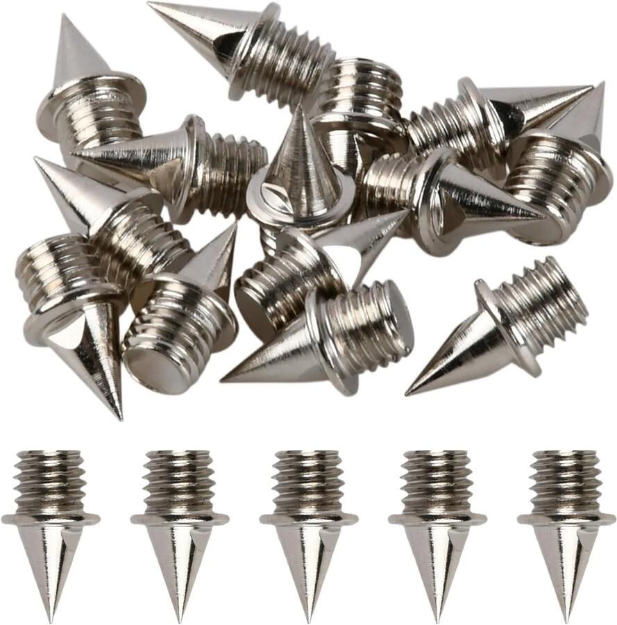 14 Stuks Vervangende Sportschoen Spikes 5 mm Diameter Geschikt voor Training Wedstrijden en Atletiekactiviteiten