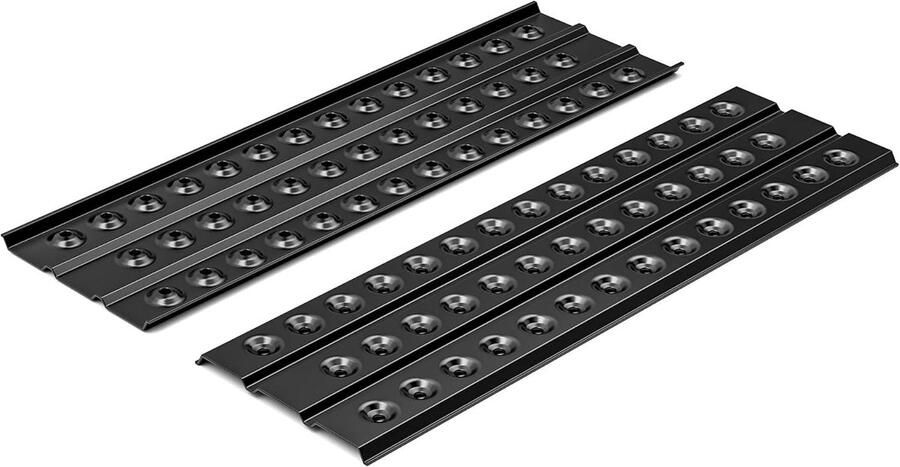 150x 1 paar rijdhulp rijplaat oprijplaat auto SUV berging aluminium