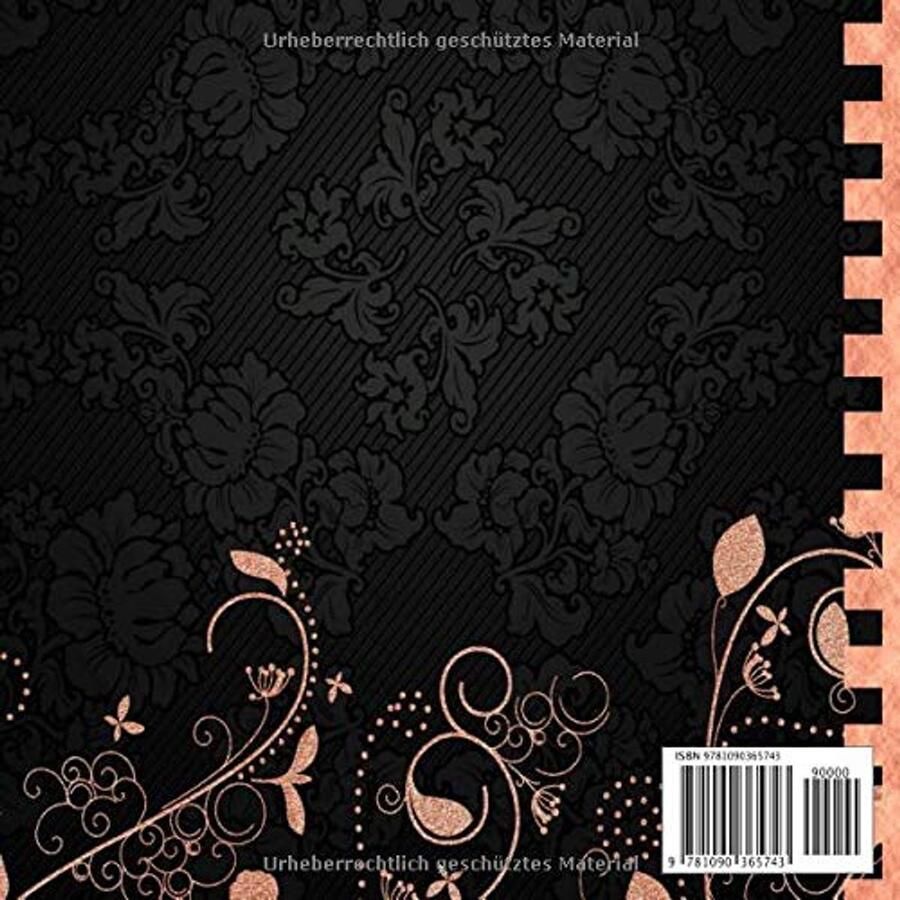 16 Party Gästebuch: Zum 16. Geburtstag I Edles Cover in Schwarz & Rosegold I für 90 Gäste I Geschriebene Glückwünsche & die schönsten Fotos I Quadratisches Format I Softcover I Sweet Geschenk