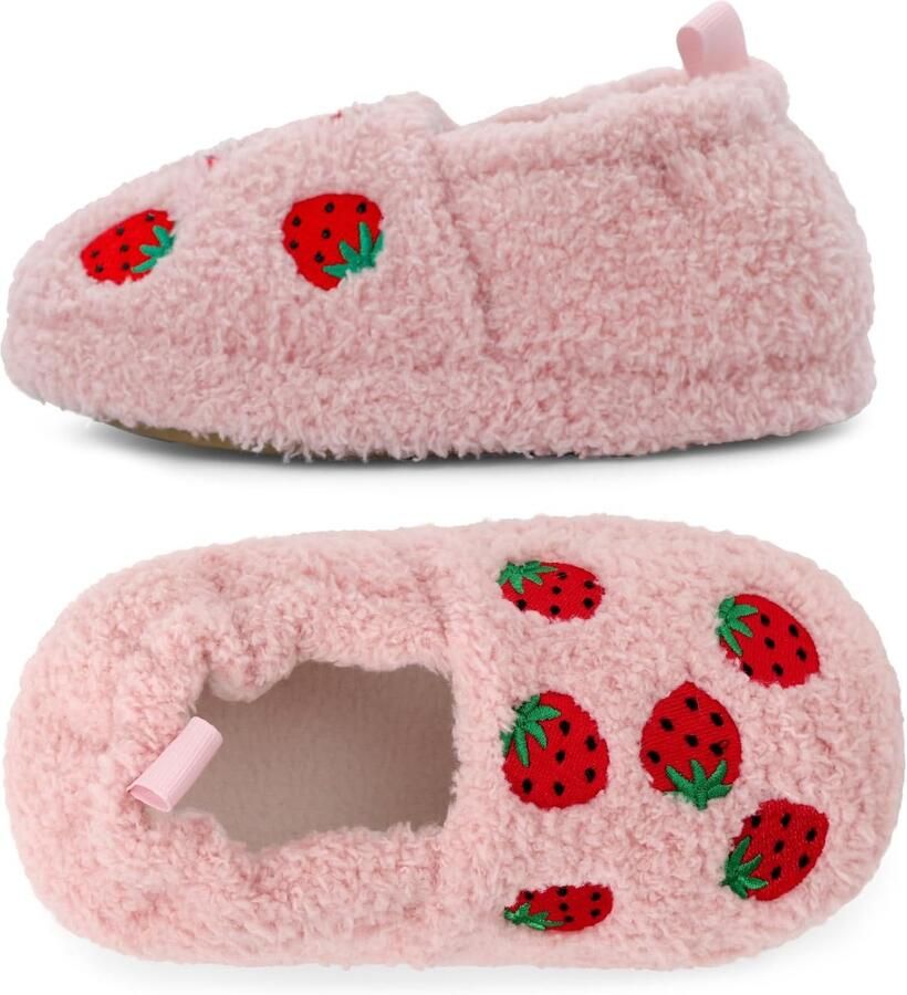 2-7 jaar pantoffels kinderen warme pluche pantoffels winter thuis schoenen
