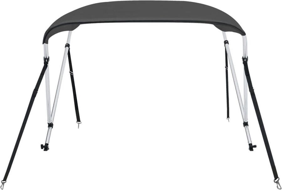 2-Bow Bimini Top bootafdekking zonwering voor boten 150x120x inklapbaar
