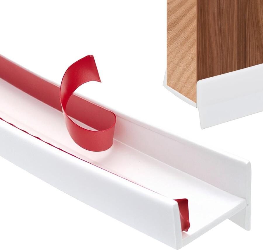 2 M plintprofiel voor 18 mm 19 mm houtdikte plint