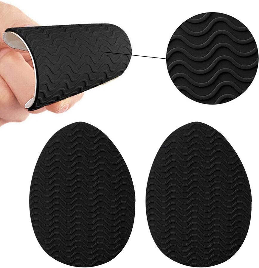 2 paar antislip pads voor de onderkant van schoenen Antislip schoenbeschermers voor hoge hakken Zelfklevende schoenbeschermers voor de onderkant van leren zolen
