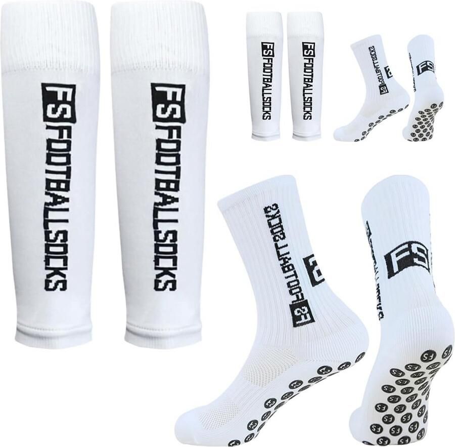 2 Paar Antislip Sportsokken voor Voetbal Training en Sporten
