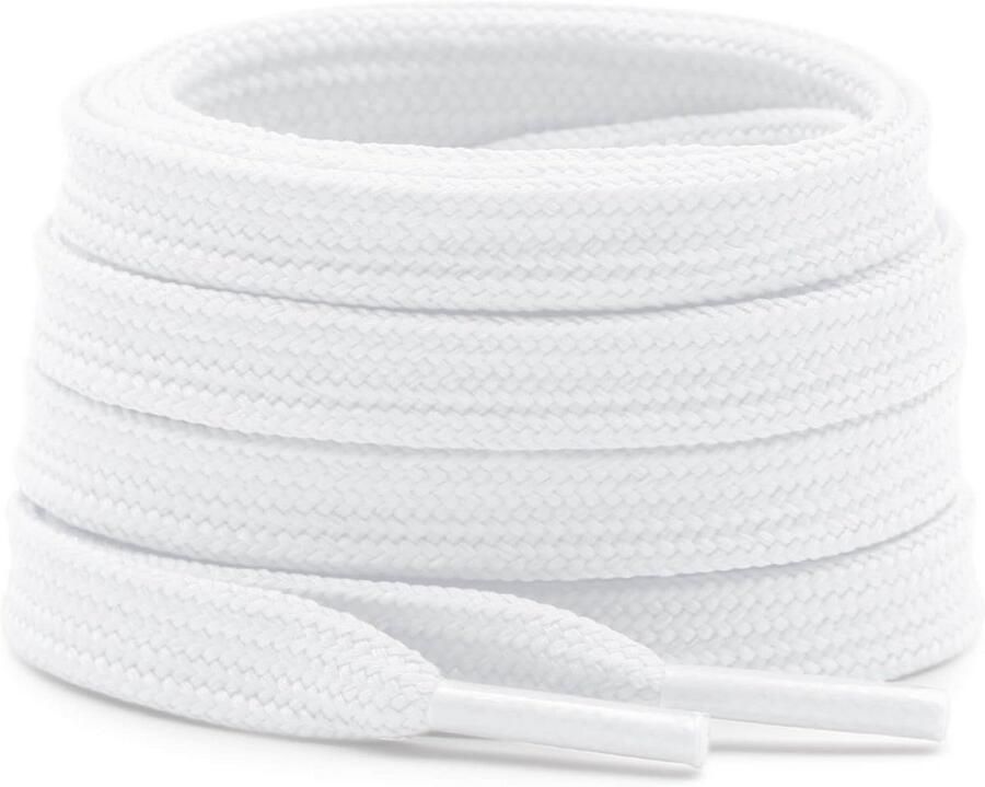 2 Paar Platte Dikke Sportschoenveters Stevige Schoenveters voor Sneakers en Atletische Schoenen