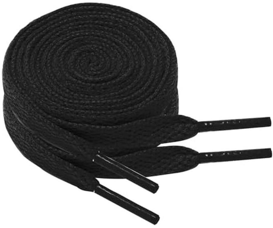 2 Paar Platte Veters voor Sneakers en Sportschoenen 8mm Vervangende Schoenveters