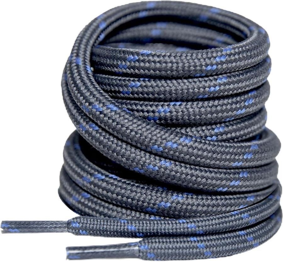 2 Paar Ronde Robuuste Schoenveters voor en Ideaal voor Wandelschoenen en Sportschoenen