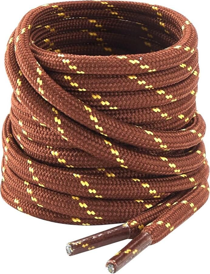 2 Paar Ronde Robuuste Schoenveters voor Schoenen en Laarzen