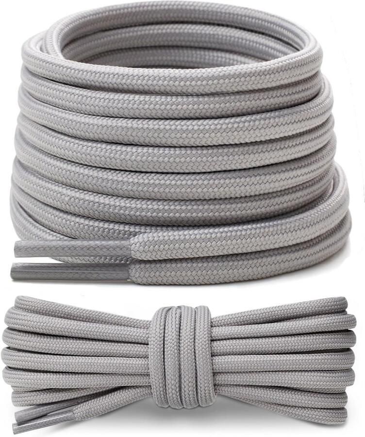 2 Paar Ronde Scheurvaste Schoenveters voor Sportschoenen Loopschoenen en Wandelschoenen