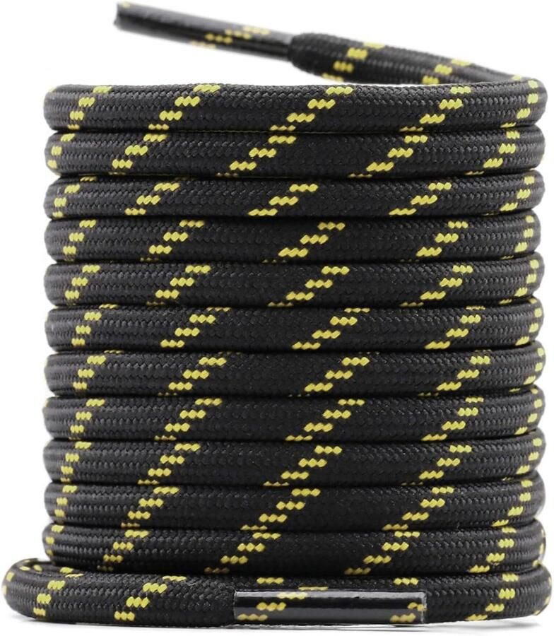 Set van 2 Paar Ronde Dikke Veters voor Wandelschoenen en Werklaarzen