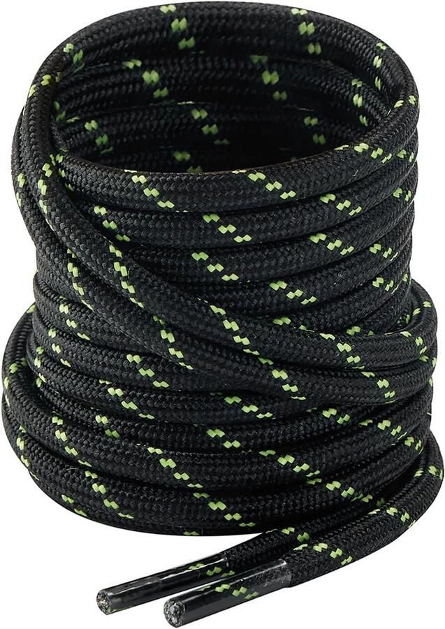 2 paar Ronde Werklaarsveters Zwaar Werk 4.5mm Dik voor Wandelschoenen en Veiligheidslaarzen