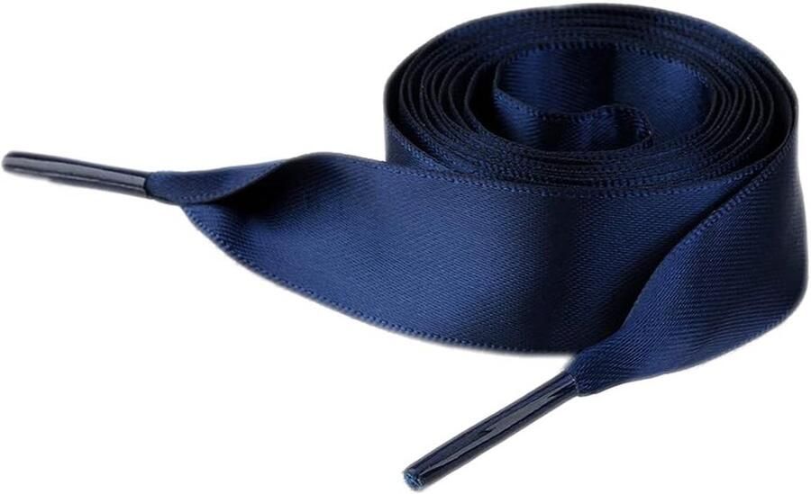 2 Paar Satijnen Veters Universele Platte Veters Scheurvaste Veters voor Casual Schoenen Vervangingsveters voor Unisex Lang Ideaal voor Sneakers en Canvas Schoenen